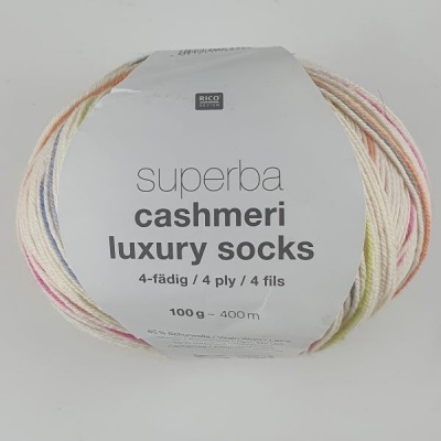 Rico - Cashmeri 4Ply - 001 Pastel